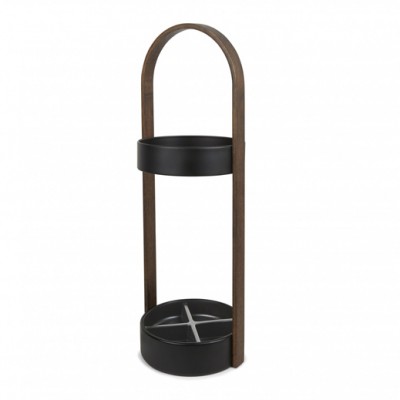 Ομπρελοθήκη Umbra 320240-048 με συνδυασμό Ξύλου-Μετάλλου/Μαύρο