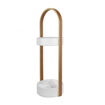 Ομπρελοθήκη Umbra 320240-668 με συνδυασμό Ξύλου-Μετάλλου/Λευκό