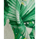 Τραπεζομάντηλο με Σχέδιο Φοίνικες Palmeras 8 ατόμων (140x220cm) Πράσινο