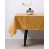  Τραπεζομάντηλο Desmond σε σατέν υφή 2 ατόμων (90x90cm) Ασημί