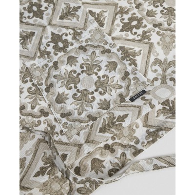 Ποδιά Λονέτα σε Arabesque Σχέδιο Molise 65x90cm Μπούστο (65x90cm) Multi