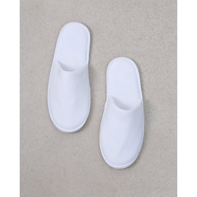 Χειμερινές Κλειστές Βελουτέ Παντόφλες Lana One Size (Παντόφλες επισκεπτών) Άσπρο