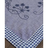 Βαμβακερή Πετσέτα Φαγητού με Κέντημα Borea Bo Maison 45x45cm 45x45cm Κίτρινο