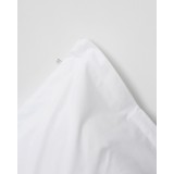 Λευκή Oxford Ξενοδοχειακή Μαξιλαροθήκη Bungalow 52x72+5cm 52x72 5cm Άσπρο