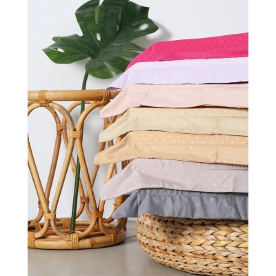 Oxford Μαξιλάρι Πολυθρόνας Charleston 60x60+5cm σε 10 Αποχρώσεις-Λιλά 60x60 5cm Λιλά