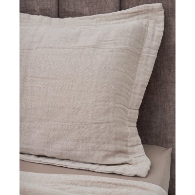 Βαμβακερή Oxford Μαξιλαροθήκη Dalita 50x70 5cm Ανθρακί