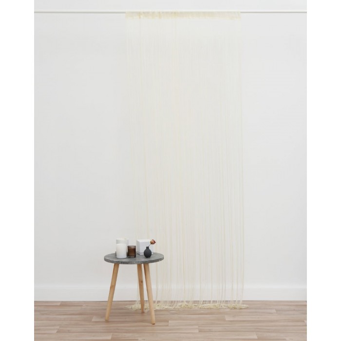 Έτοιμη ραμμένη κουρτίνα Macaroni Στενό Φύλλο (90x250cm) Μπλε Σκούρο