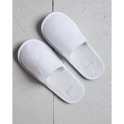 Non woven κλειστές παντόφλες Glacier One Size (Παντόφλες επισκεπτών) Άσπρο