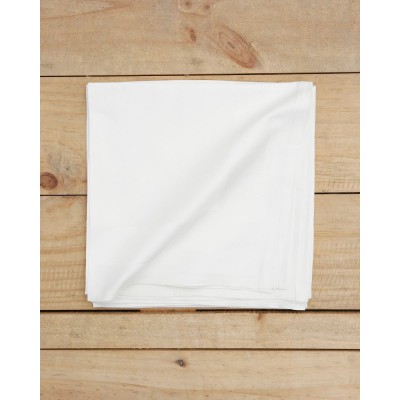 Ζακάρ Πετσέτα Φαγητού Gourmet 53x53cm Άσπρο