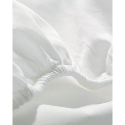 Σεντόνι Peak-160x200+35cm Υπέρδιπλη Άσπρο