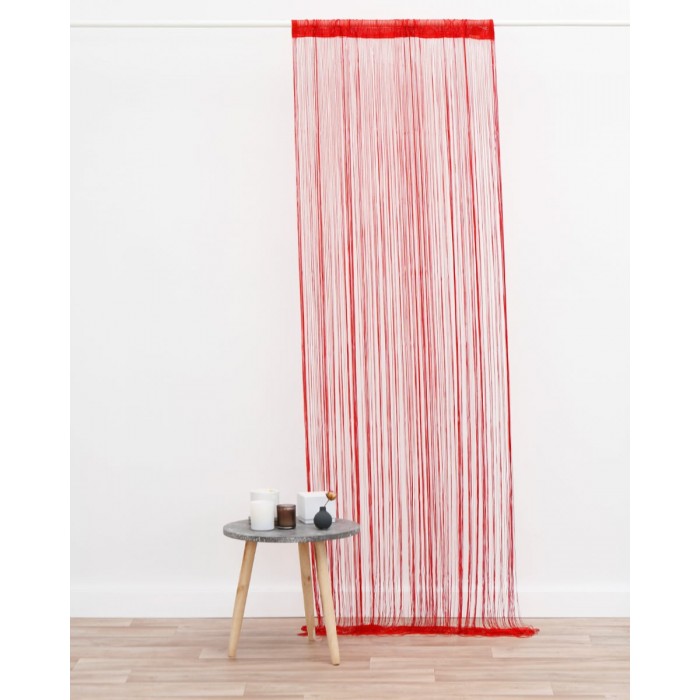 Έτοιμη ραμμένη κουρτίνα Macaroni Στενό Φύλλο (90x250cm) Μπλε Σκούρο
