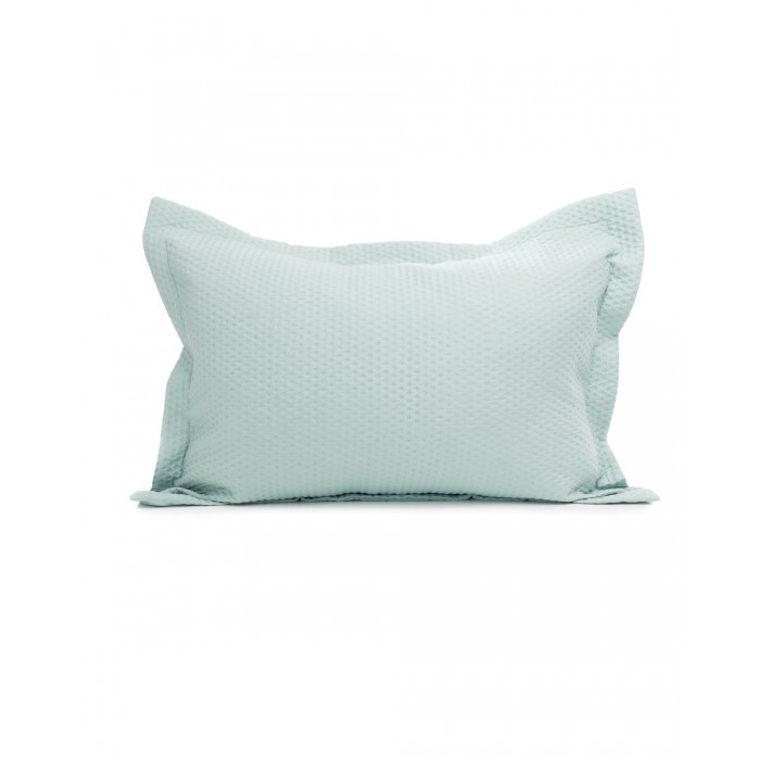 Microsilk Καπιτονέ Μονόχρωμη Oxford Μαξιλαροθήκη Virtuous σε 8 Αποχρώσεις 50x70+5cm 50x70 5cm Πούδρα