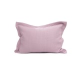 Microsilk Καπιτονέ Μονόχρωμη Oxford Μαξιλαροθήκη Virtuous σε 8 Αποχρώσεις 50x70+5cm 50x70 5cm Πούδρα
