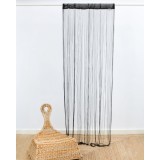 Έτοιμη ραμμένη κουρτίνα Macaroni Στενό Φύλλο (90x250cm) Μπλε Σκούρο
