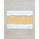 Βαμβακερό Σουπλά με Χρυσό Τυπώμα Metallica 33x47cm 33x47cm Άσπρο