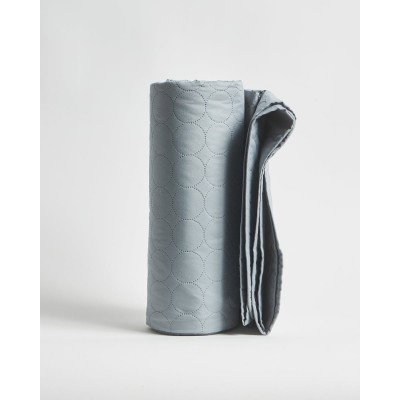 Microsilk Καπιτονέ Μονόχρωμο Κουβερλί Moral Μονή (160x240cm) Άσπρο