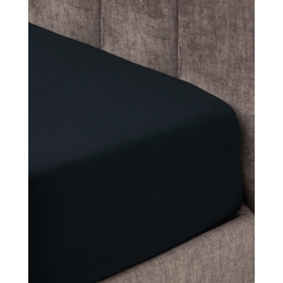 Microsilk Μονόχρωμο Σεντόνι με Λάστιχο Oscar 6 Αποχρώσεις Μονή (100x200+40cm) Ανθρακί