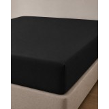 Microsilk Μονόχρωμο Σεντόνι με Λάστιχο Oscar 6 Αποχρώσεις Μονή (100x200+40cm) Γκρι