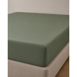 Microsilk Μονόχρωμο Σεντόνι με Λάστιχο Oscar 6 Αποχρώσεις Μονή (100x200+40cm) Γκρι