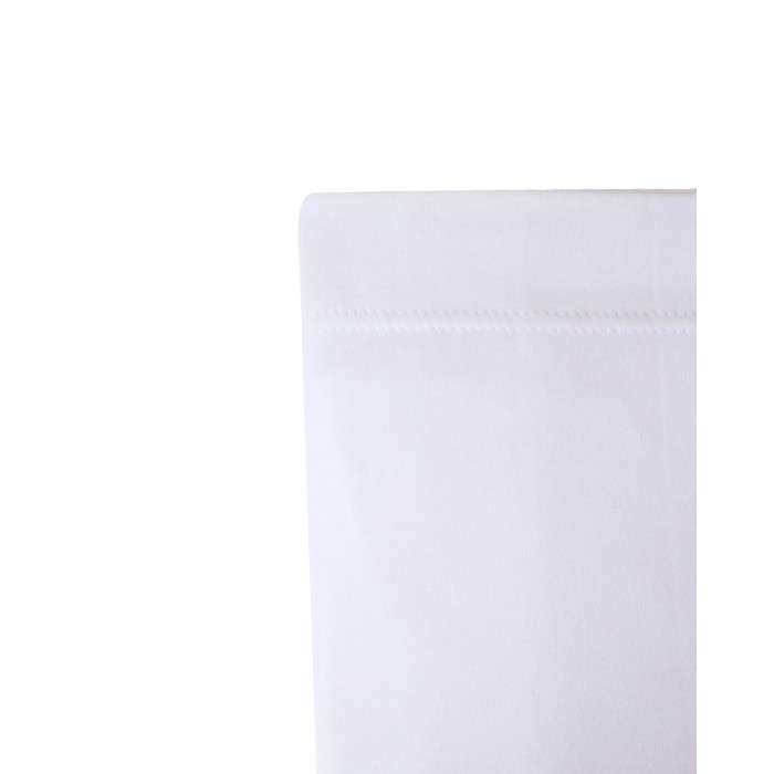 Βρεφική Βαμβακερή Μακό Κουβέρτα Λίκνου Petit 70x90cm 70x90cm Άσπρο