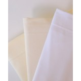 Βρεφική Βαμβακερή Μακό Κουβέρτα Λίκνου Petit 70x90cm 70x90cm Άσπρο