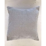 Διακοσμητική Μαξιλαροθήκη Plexus 40x40cm 40x40cm Ασημί