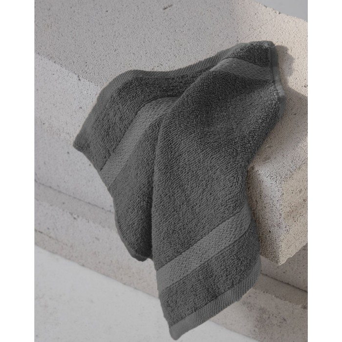 Βαμβακερή Λαβέτα Reach 33x33cm Λαβέτα | 33x33cm Γκρι απαλό