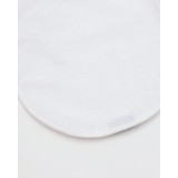  Πετσετέ Αδιάβροχη Σαλιάρα 25x21.5cm One Size (25x21.5cm) Άσπρο