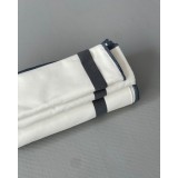 Μπεζ με Ανθρακί Ρέλι Αθλητική Πετσέτα Yoga-Travel-Sports Thor 78x180cm Λουτρού | 78x180cm Μπεζ