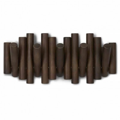 Ξύλινη Κρεμάστρα Αναδιπλούμενη 5 Θέσεων 38X16.5εκ. Umbra Picket 1011471-746