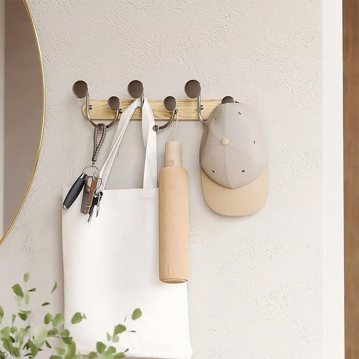 Κρεμάστρα απο Ξύλο και Μέταλλο Umbra Melody 43Χ8X13εκ.1019559-392