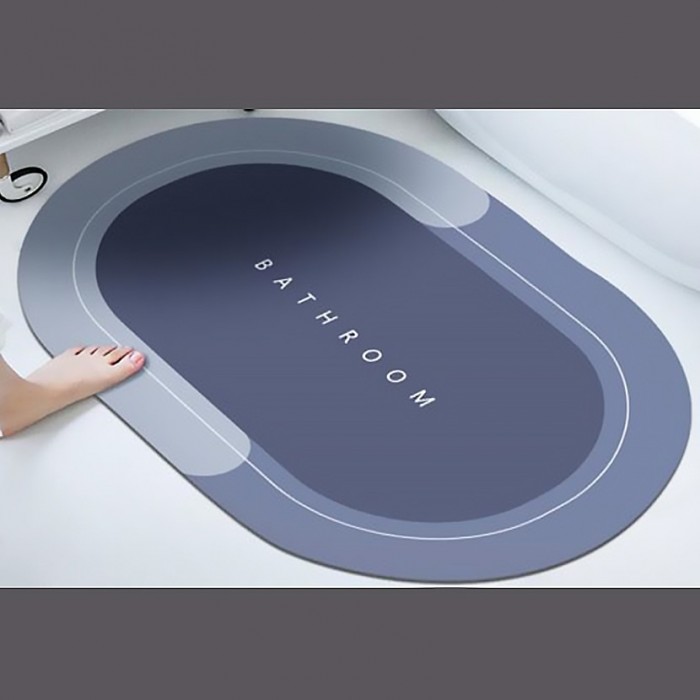 Αντιολισθητικά Πατάκια Μπάνιου από Μικροϊνες με Super Απορροφητικές και Αντιολισθητικές Ιδιότητες 40 x 60 46401 Νο1
