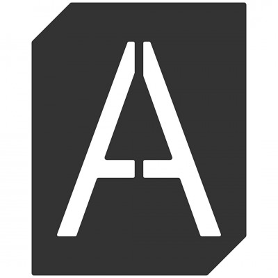 Ένδειξη Α Roline 465 Μαύρο 5,5cm x 7,0cm