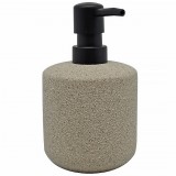 Ντισπένσερ Κεραμικό Εφέ Γκρι Τσιμέντο 8,5x8,5x14,6εκ. ANKOR 829415