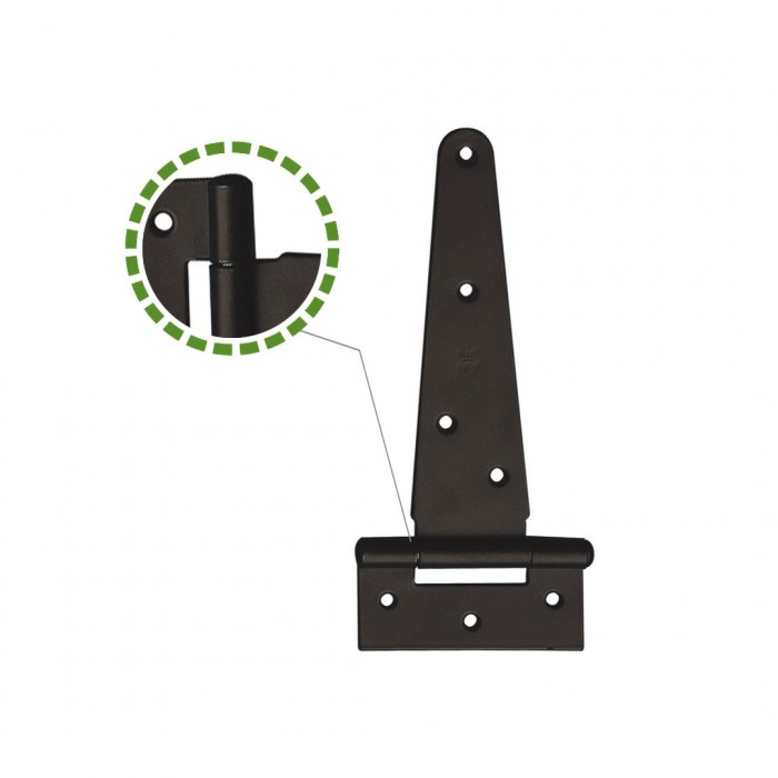 Διακοσμητικός Μεντεσές Mαύρος Ισπανίας Amig 550.150  150mm