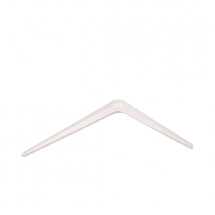 Λευκή Γωνία Στήριξης Ραφιών Amig 200x250mm 