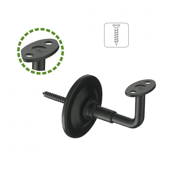 Στηρίγµατα Κουπαστής Σταθερά σε Μαύρο AMIG 24