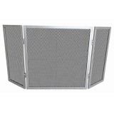 Κάλυψη Τζακιού Μεταλλική Σπαστή Νίκελ 50cmx50cmx25cm 46175