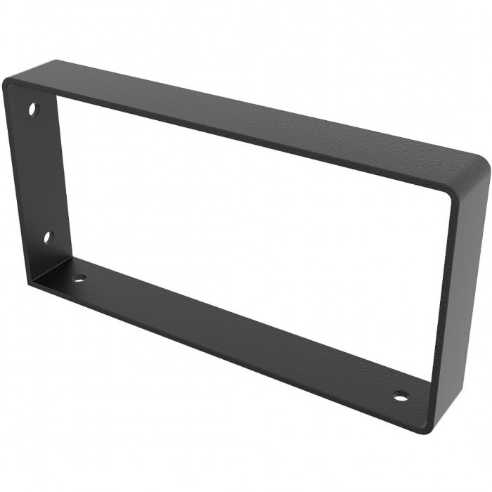 Ορθογώνιο Στήριγμα ραφιών (1τεμάχιο) 1080 απο Ατσάλι 200x300x40mm σε μαύρο Χρώμα Safe motion