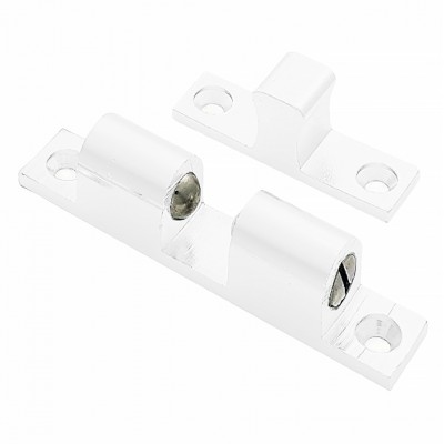 Στοπ μπίλιας ορειχάλκινο Άσπρο Ματ 060-W060 Metalor