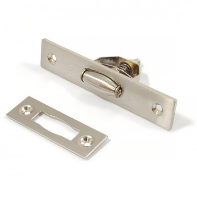 Σούστα πόρτας με βαρελάκι ορειχάλκινο ματ νίκελ 079-8010 Metalor