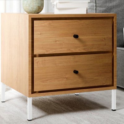 Μεταλλικό Πόδι Επίπλου (1 τεμάχιο) Νο204 - 100 Λευκό Ματ  (Y10cm x 1.5cm) Roline