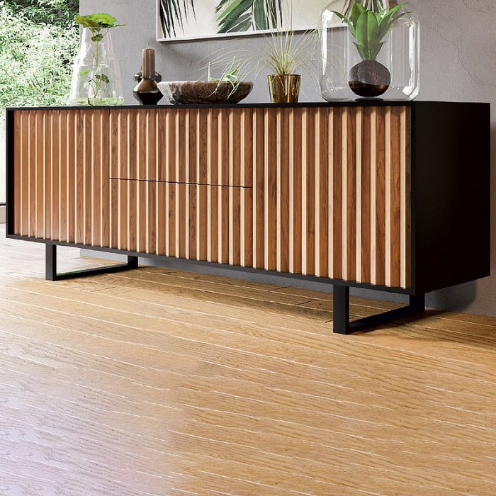 Πόδι επίπλου 200 Μαύρο 37,0cm x 12,0cm Roline