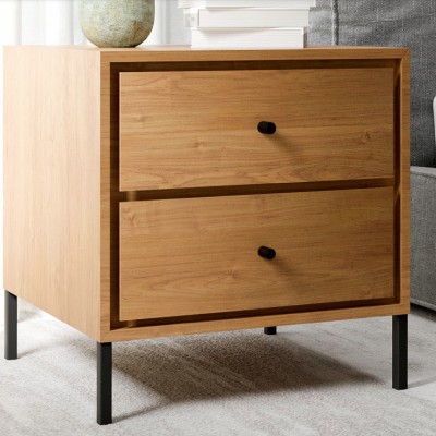 Μεταλλικό Πόδι Επίπλου (1 τεμάχιο) Νο204 - 100 Μαύρο Ματ  (Y10cm x 1.5cm) Roline