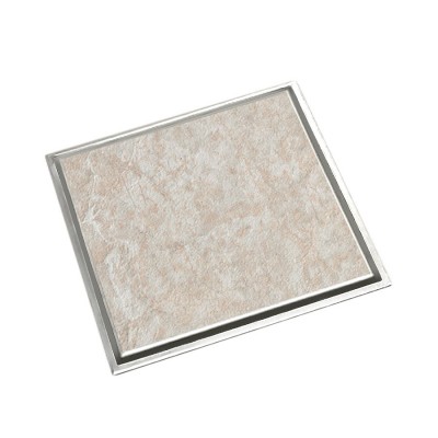 Σχάρα Ντους Ανοξείδωτη Δαπέδου 10x10cm Inox Χρωμέ Tema Elit 93510 για Eπικάλυψη με Πλακάκι