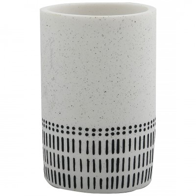 Επικαθήμενη Ποτηροθήκη Μπάνιου Spirella Yuma 20982 WHΙΤΕ-BLACK