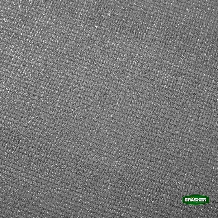 Διαχωριστικό Δίχτυ Μπαλκονιού 160gr/m² Γκρί 1.20x6m GRASHER Με Κρίκους 103833