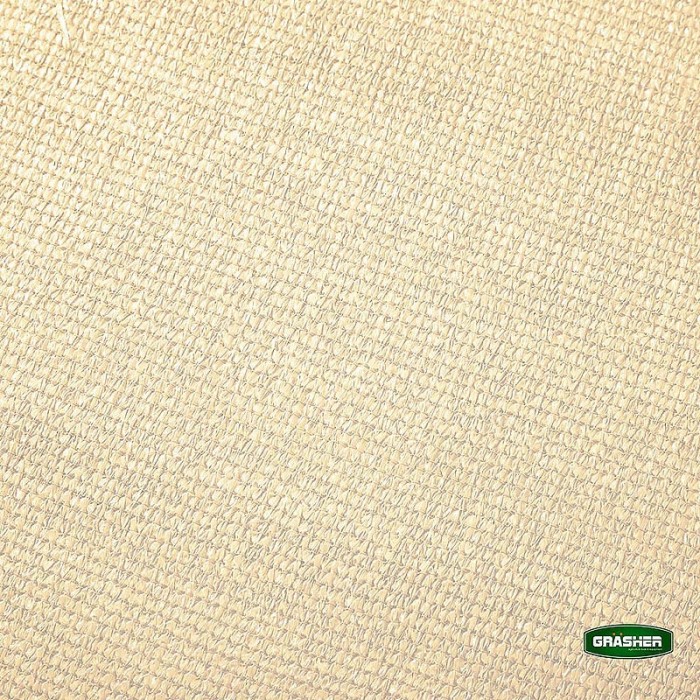 Διαχωριστικό Δίχτυ Μπαλκονιού 160gr/m² Εκρού 0,90x6m GRASHER Με Κρίκους 104004