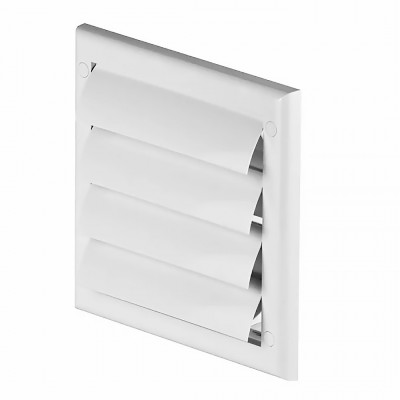 Καπάκι κλεισίματος πλαστικό Vents Λευκό 18,7 Χ 18,7cm με εξαγωγή Ø150