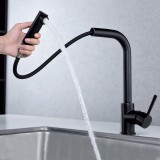 Μπαταρίες Κουζίνας Longevita με Επεκτεινόμενο Σπιράλ 420-Β σε Μαύρο Ματ (Ύψος 30cm)